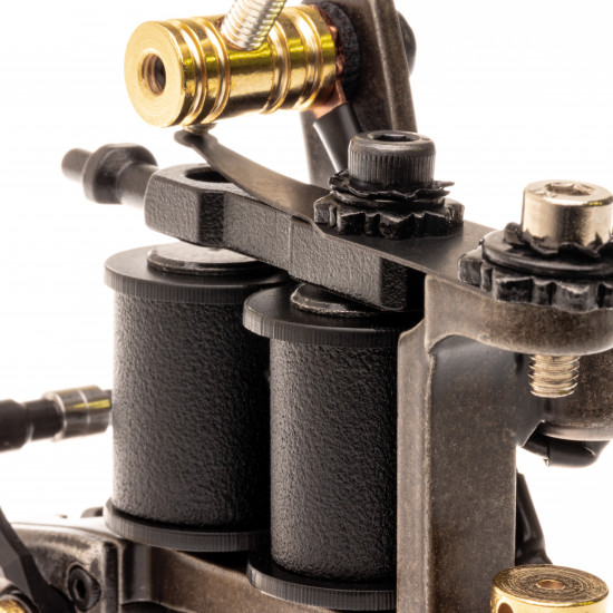 Fine Liner Pro Old Petroleum Tattoo Machine | Vlad Blad Premium Coils
